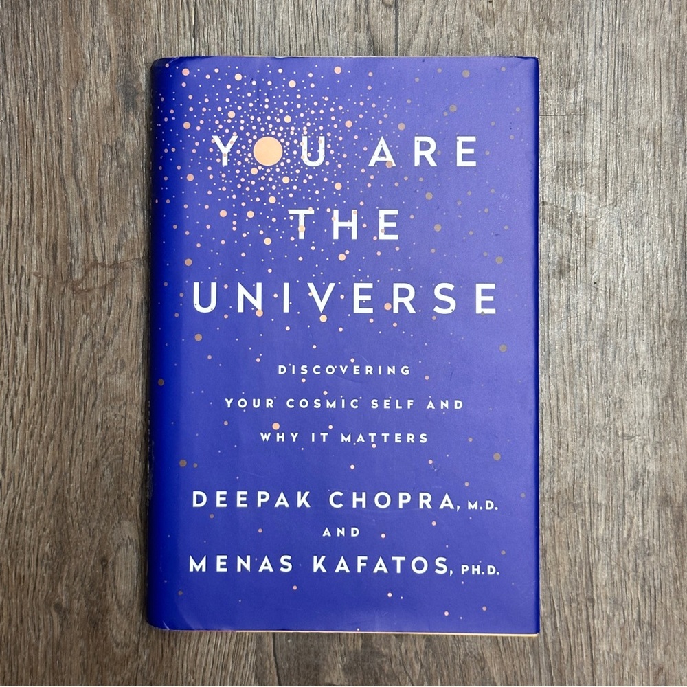You Are the Universe Book by Deepak Chopra and MenasKafatos